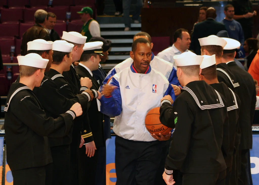 James Dolan, dueño de los New York Knicks, en el Madison Square Garden.